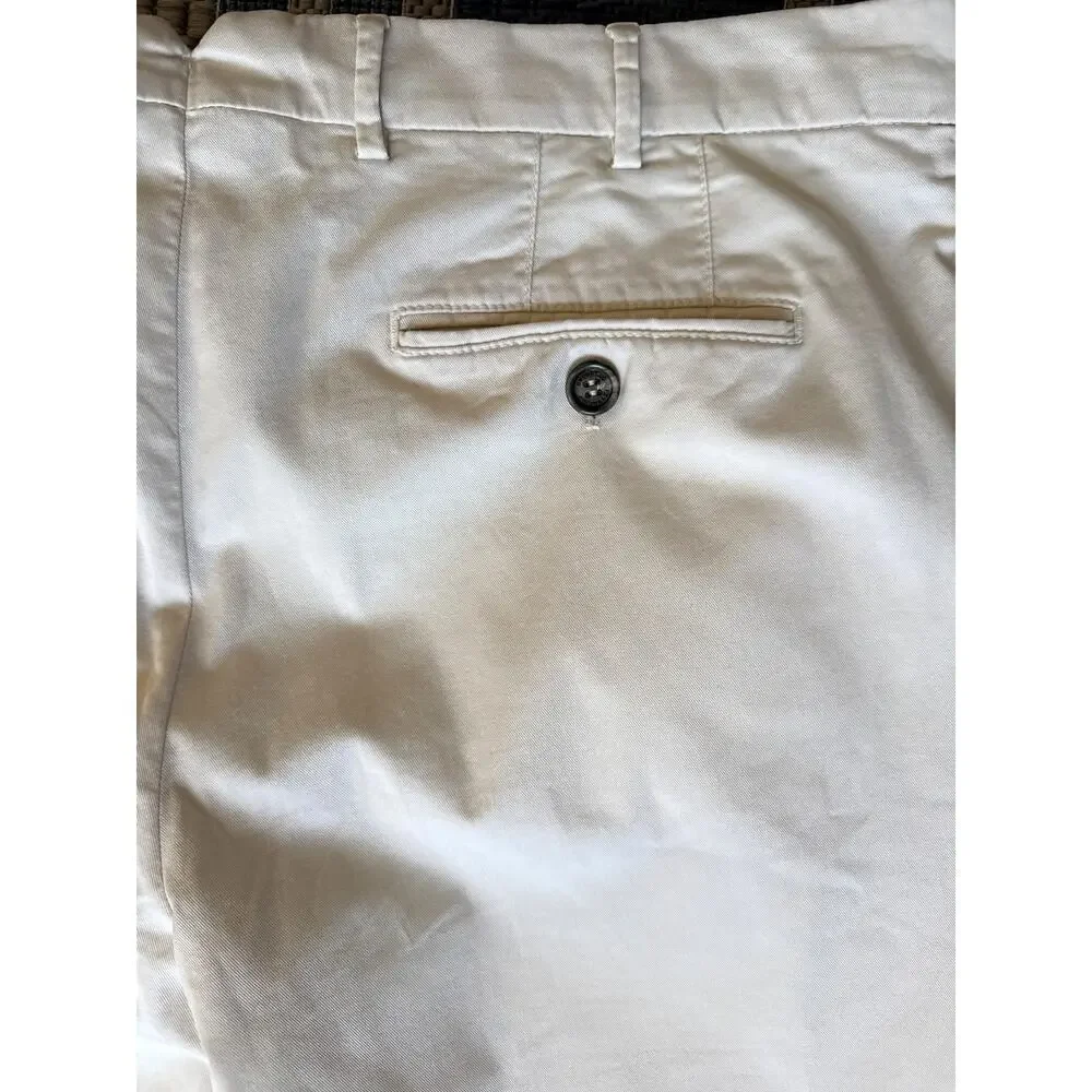 Brunello Cucinelli Cream Chinos Pants Size IT 54 / US 39